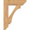 Ekena Millwork Imperial Slat Smooth Bracket w/ Offset Brace, Western Red Cedar, 7 1/2"W x 26"D x 34"H BKT0806X26X34IMP06SWR - alternate 4